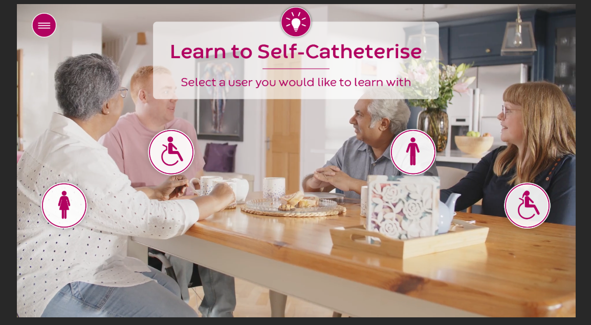 Personalising Me+ for intermittent self-catheterisation by wheelchair users